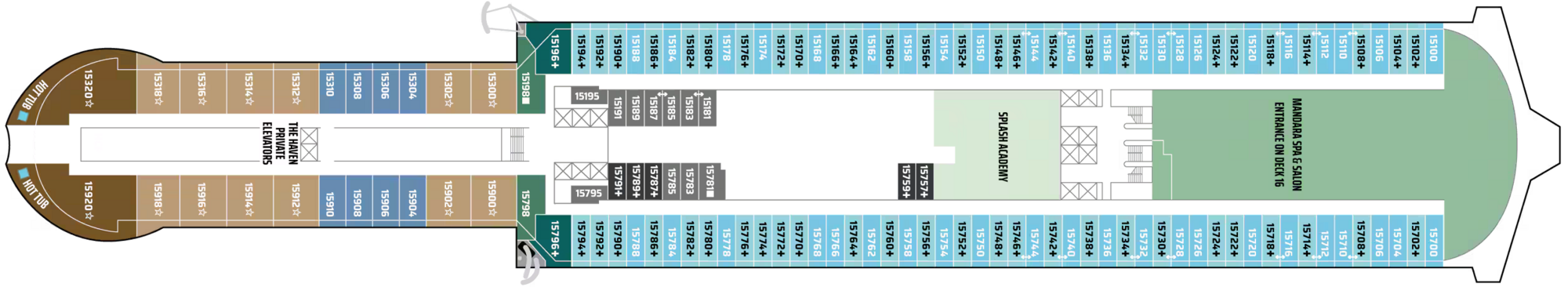 Deck 15 plan